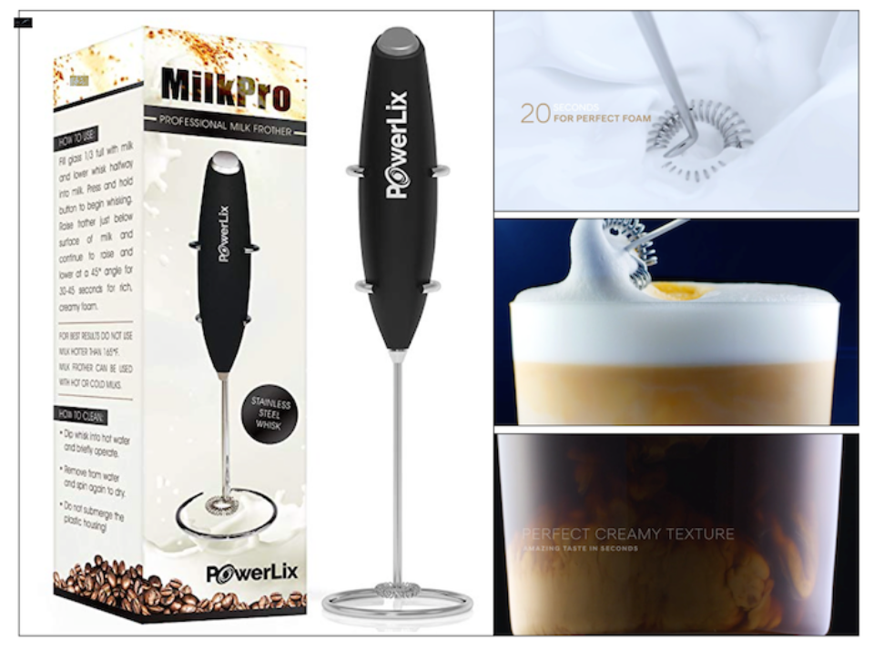 Congrats to Nina Rowan who won this fabulous little frother! Once you start frothing, you'll never stop!